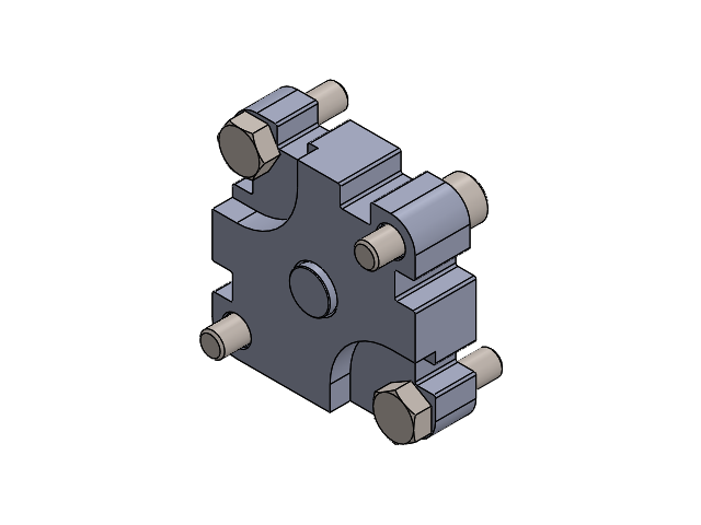 Intermediate flange